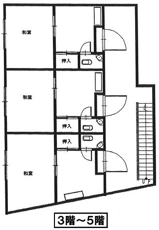 神戸市兵庫区荒田町3丁目　賃貸マンションの図面