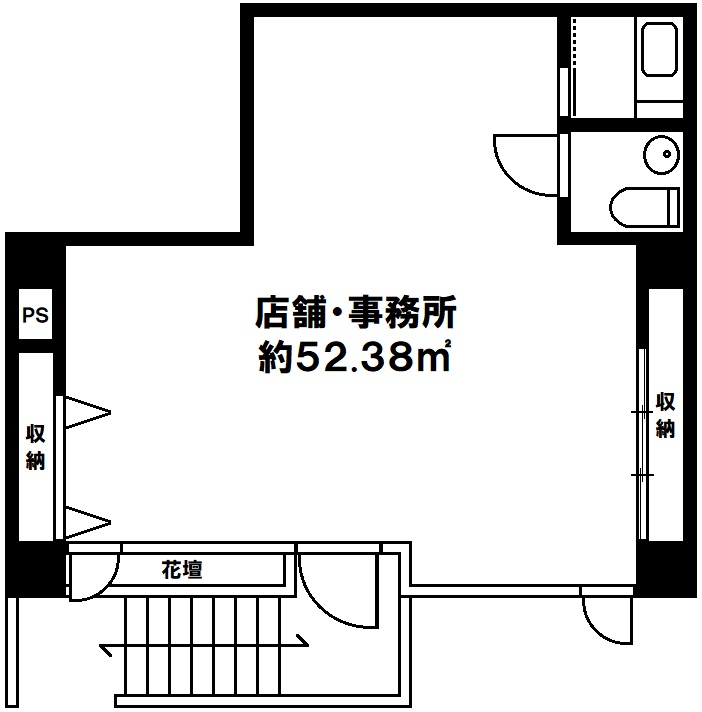 白川台ステイツ　神戸市須磨区白川台6丁目　貸店舗・事務所の図面
