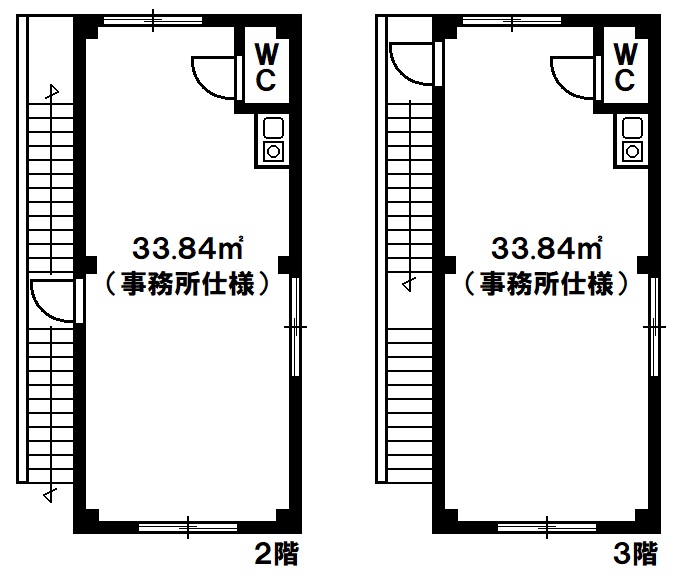 貸店舗・事務所　神戸市長田区神楽町6丁目の図面