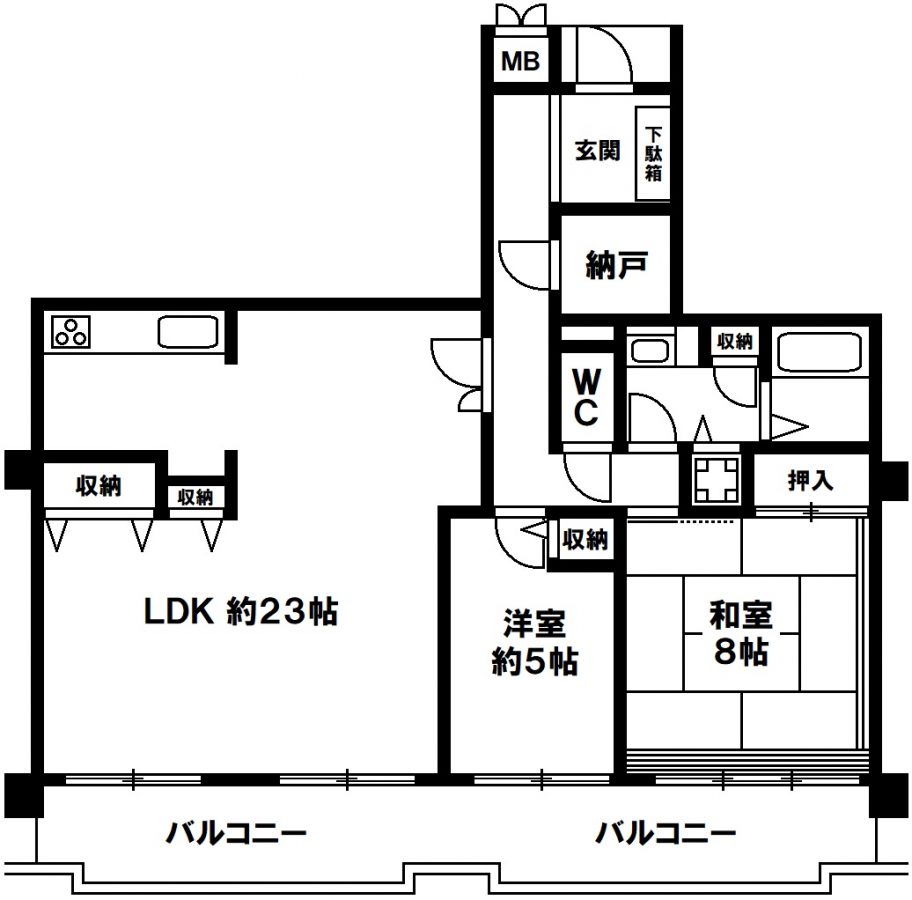 ハイコート御影　神戸市東灘区御影郡家2丁目　分譲貸しマンションの図面