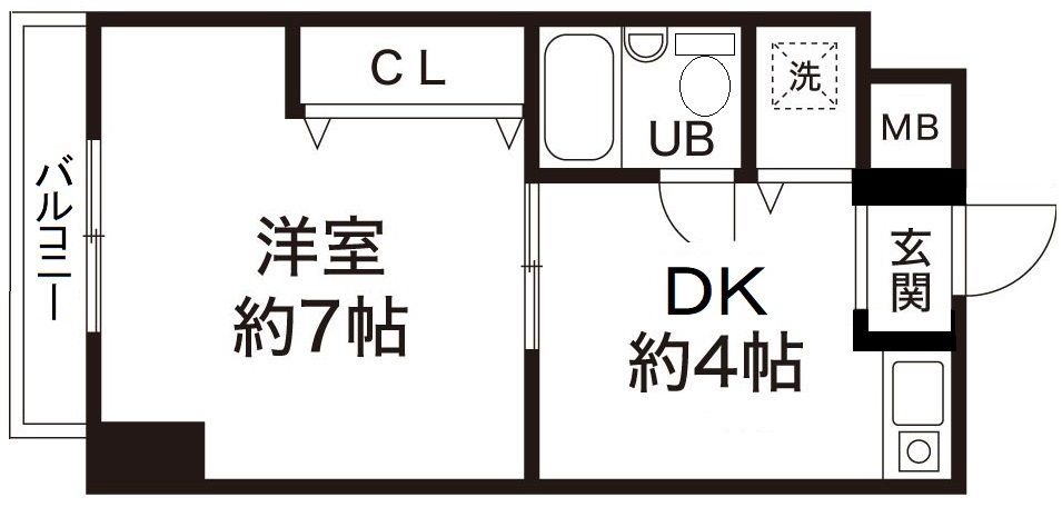 ヴェルドール兵庫Ⅱ　3階部分　月額合計賃料53,000円の図面