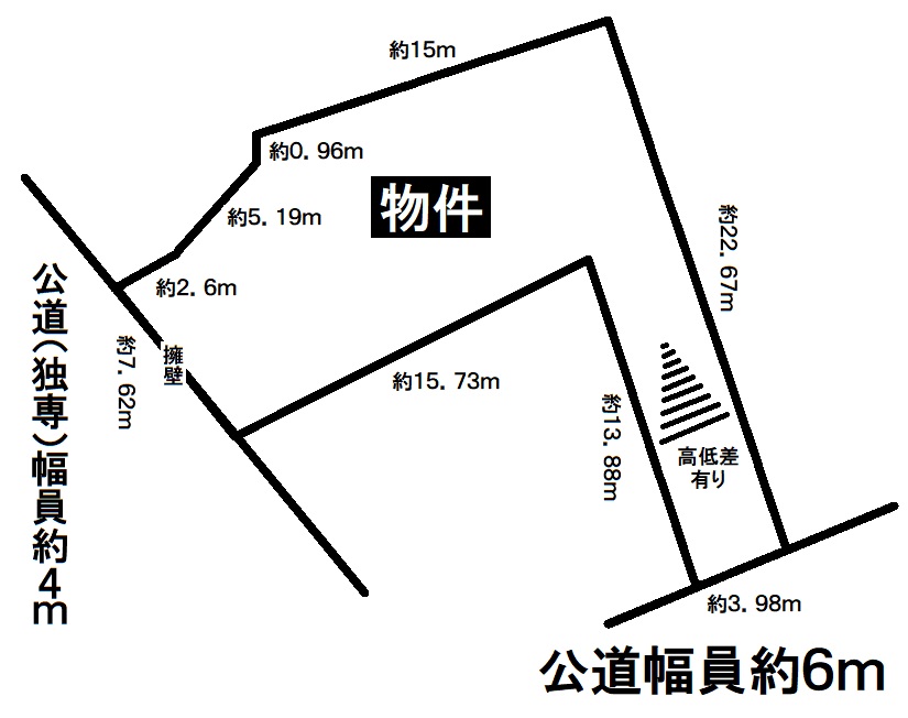 須磨区多井畑東町　1,980万円の図面