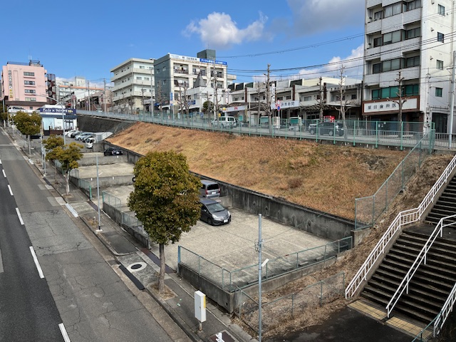 売土地　神戸市須磨区白川台3丁目　ロードサイド物件