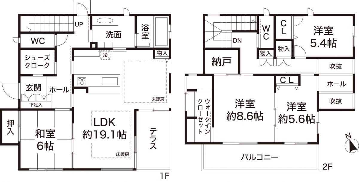 神戸市垂水区舞多聞西1丁目　中古戸建　積水ハウス施工の図面