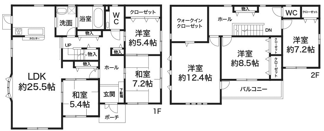 神戸市須磨区北落合5丁目　中古一戸建の図面