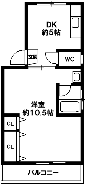 賃貸マンション　フレンドリハイツ　神戸市灘区灘南通3丁目の図面