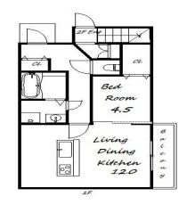 賃貸アパート 神戸市須磨区関守町3丁目 ブロンテ関守町の図面