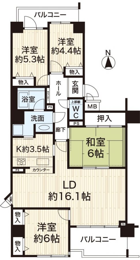 シーアイマンション須磨エクシード５階部分　1,200万円の図面